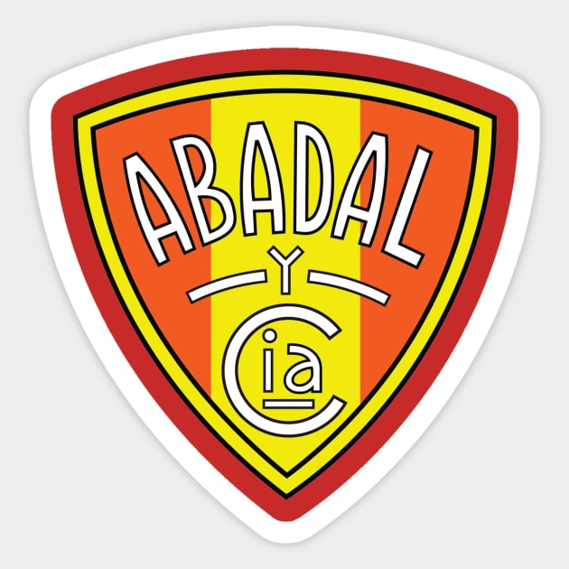 Abadal Sticker by MindsparkCreative